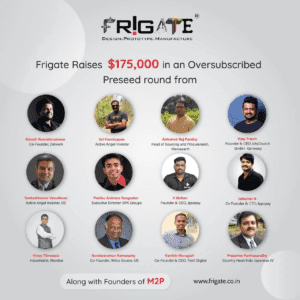 Frigate Raised Our Pre-Seed Round $ 185K​