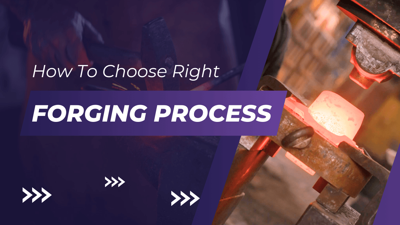 Right forging process