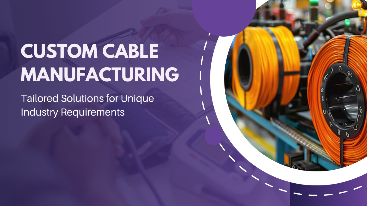 Custom cable manufacturing for unique requirement