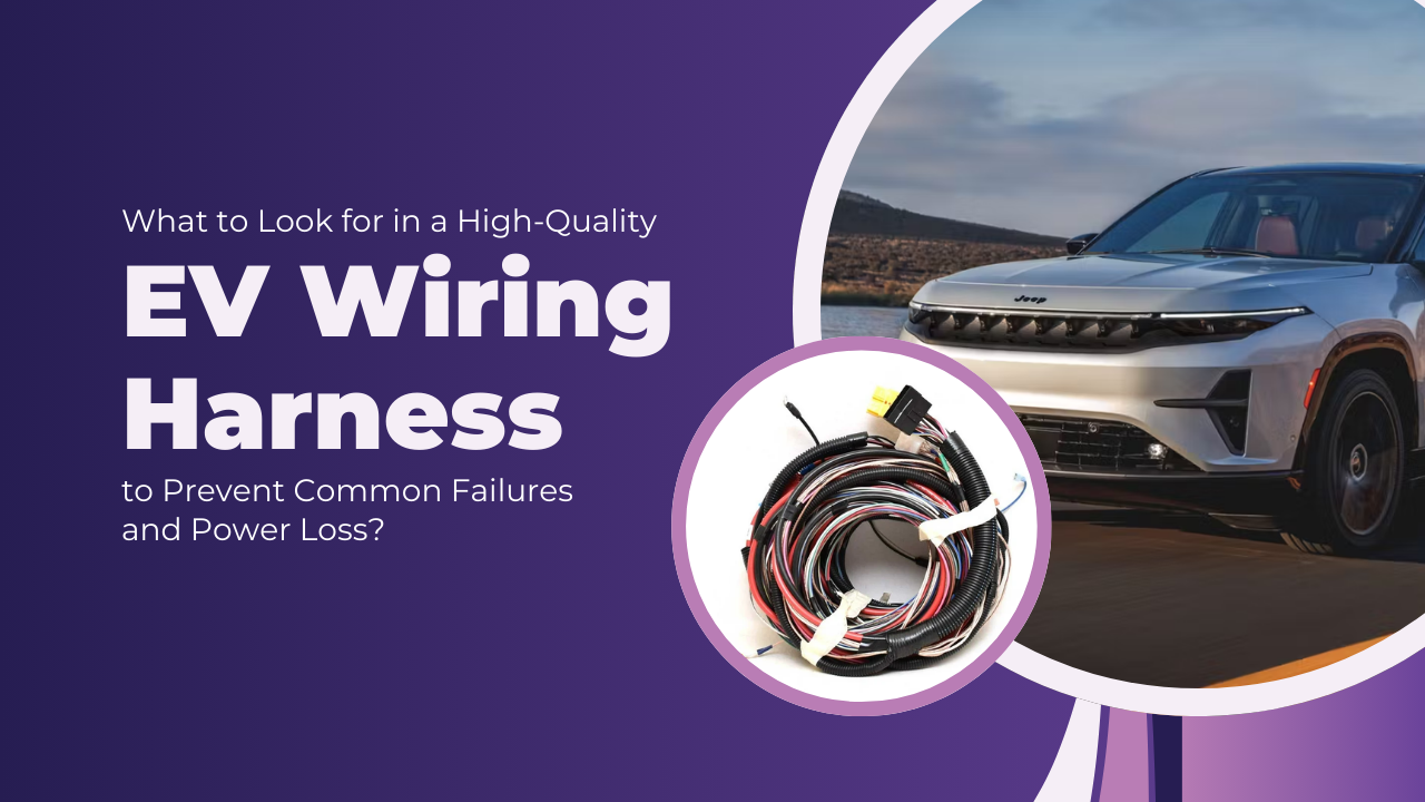 What to Look for in a High-Quality EV Wiring Harness to Prevent Common Failures and Power Loss?