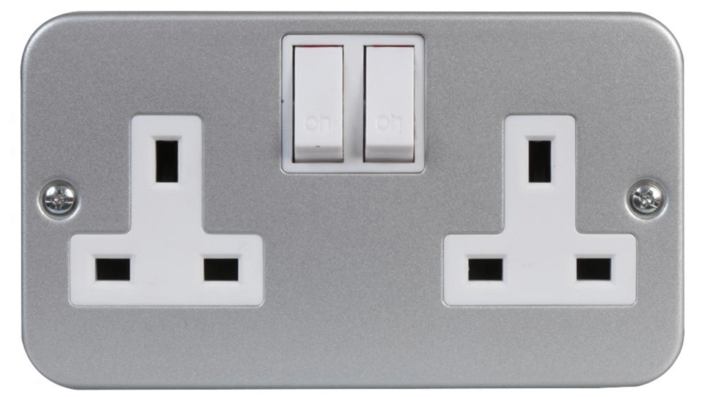 Double-Gang 13A Socket