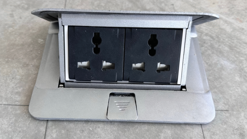 Floor-Mounted Pop-Up Sockets