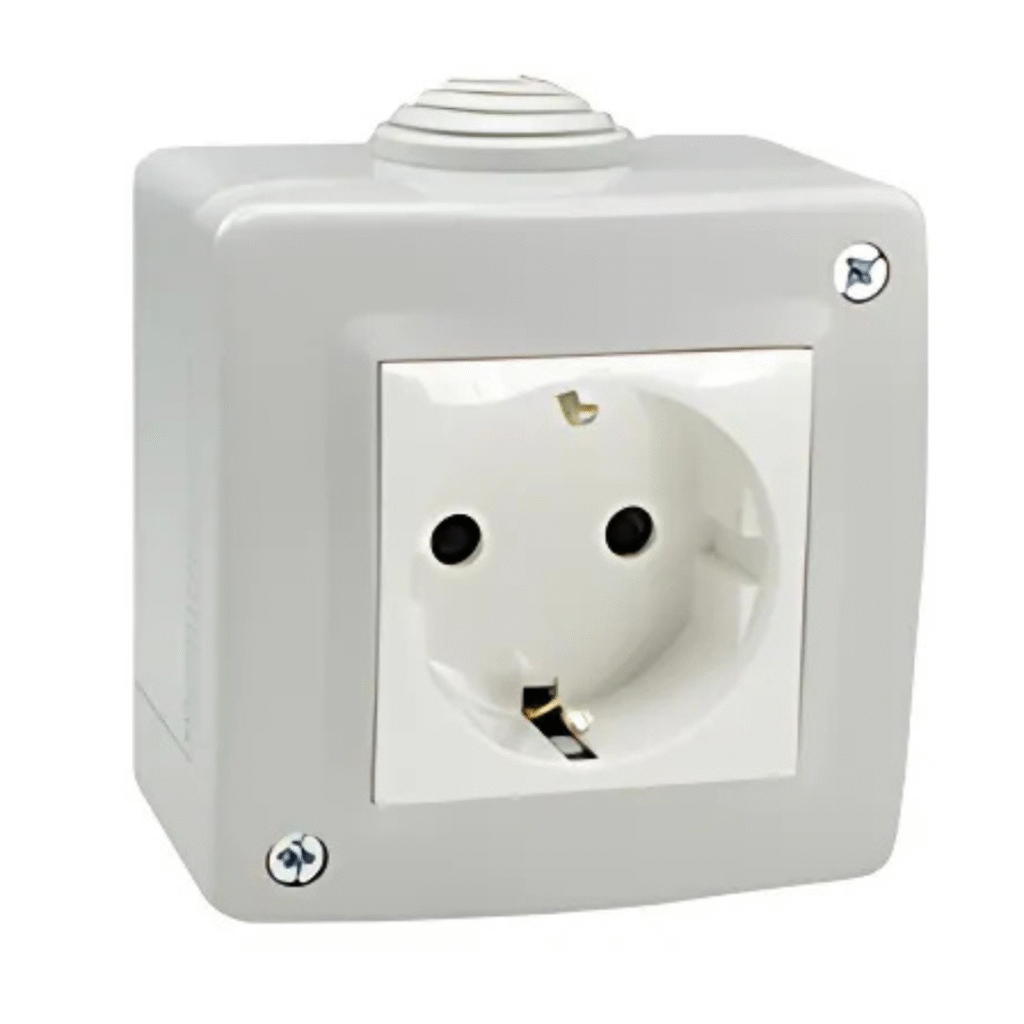 Schuko-Type-F-Socket