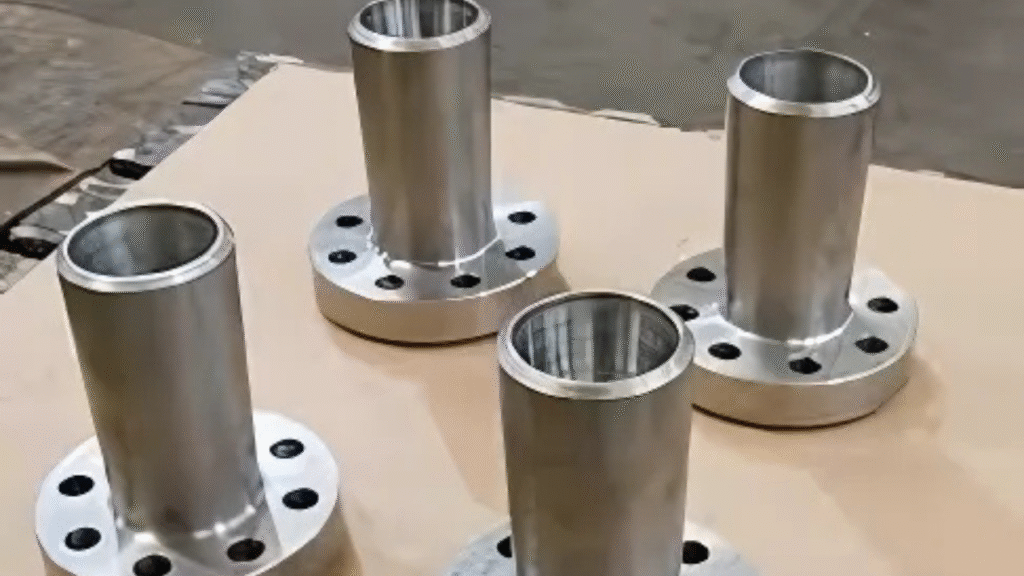 long neck weld flanges