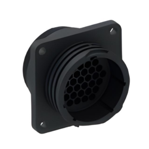 Square Flange Receptacle