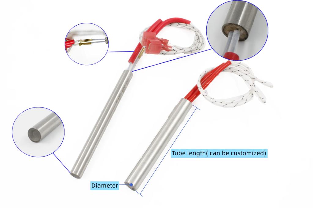 Cartridge heater Customization