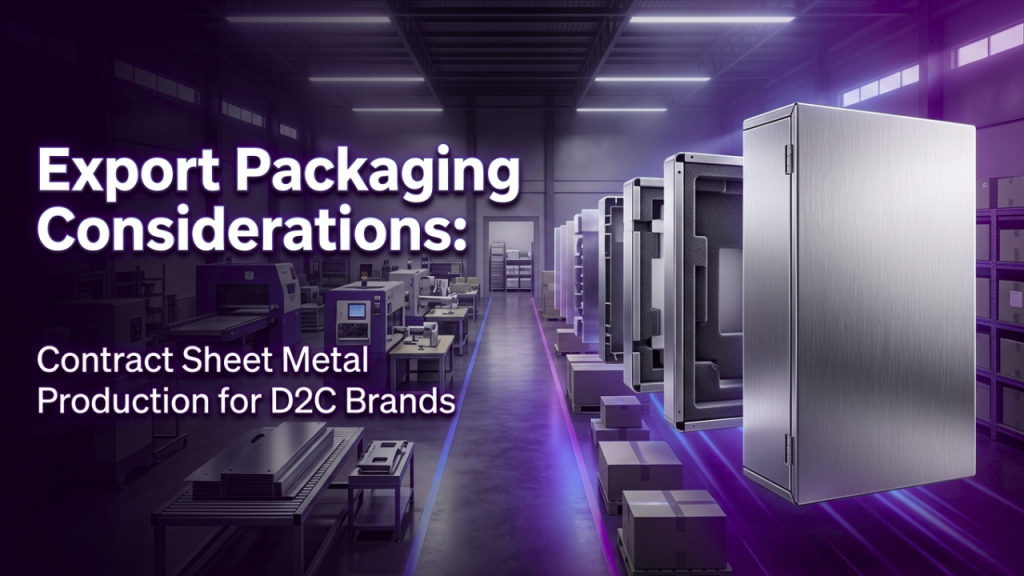 Export Packaging Considerations in Contract Sheet Metal Production for D2C Brands