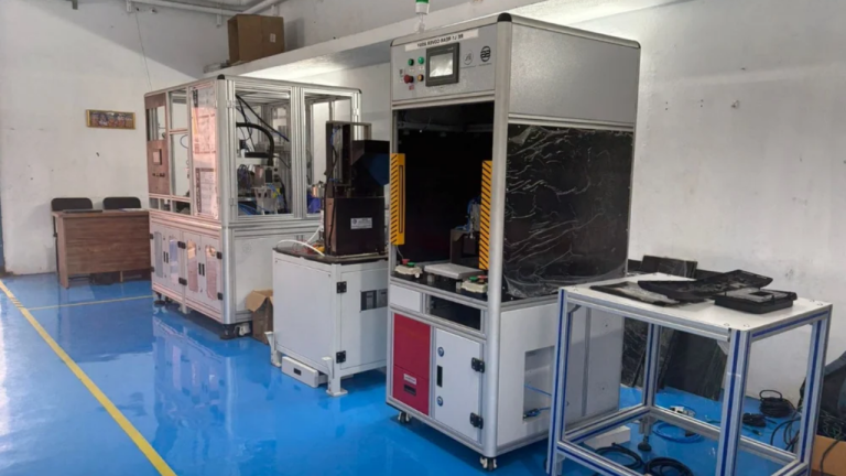 Machining Facility with Finishing unit