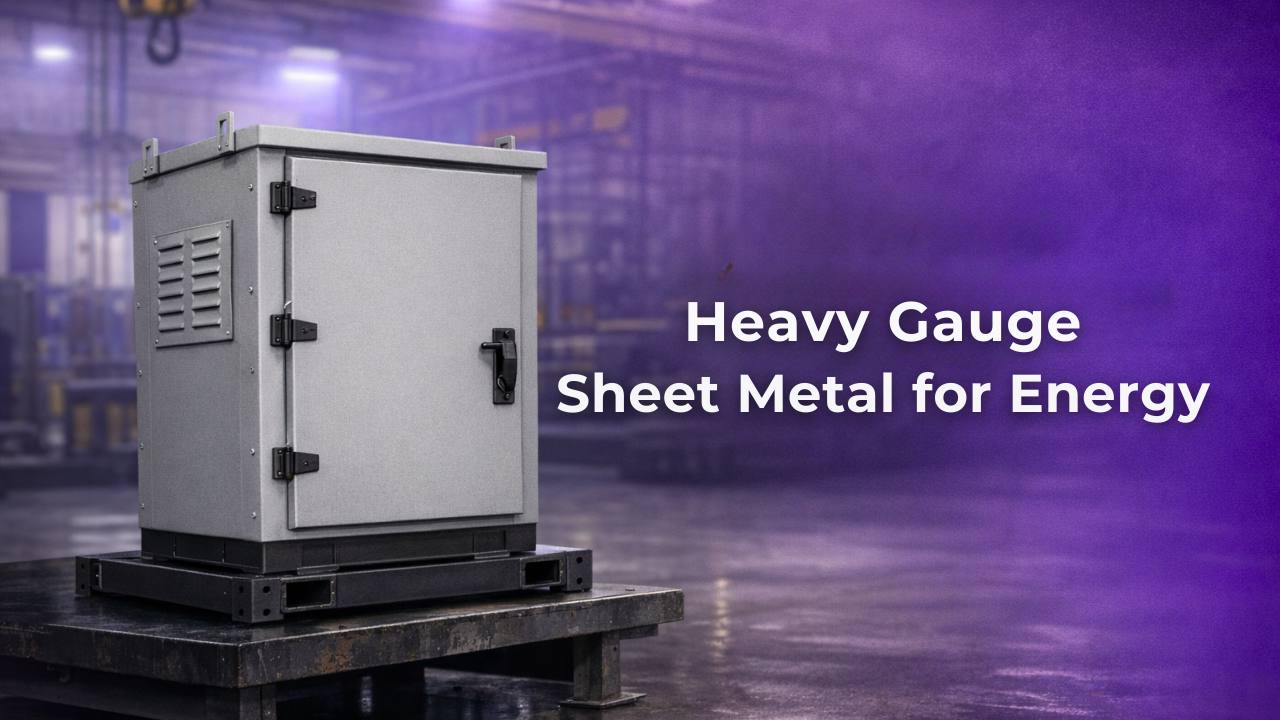 Material Selection in Heavy Gauge Sheet Metal Fabrication for Energy Equipment