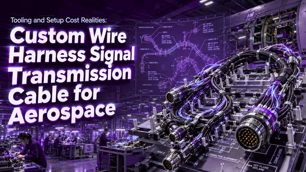 Tooling and Setup Cost Realities in Custom Wire Harness Signal Transmission Cable for Aerospace
