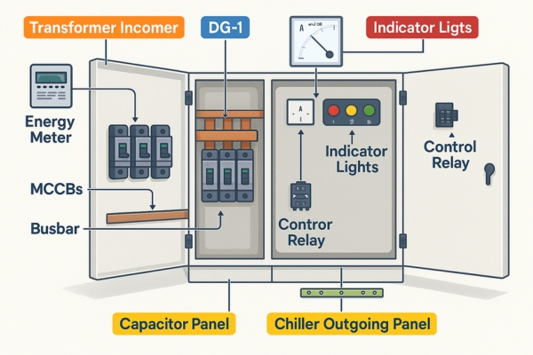 Electrical Panel Sheet Metal Fabrication for Power Distribution