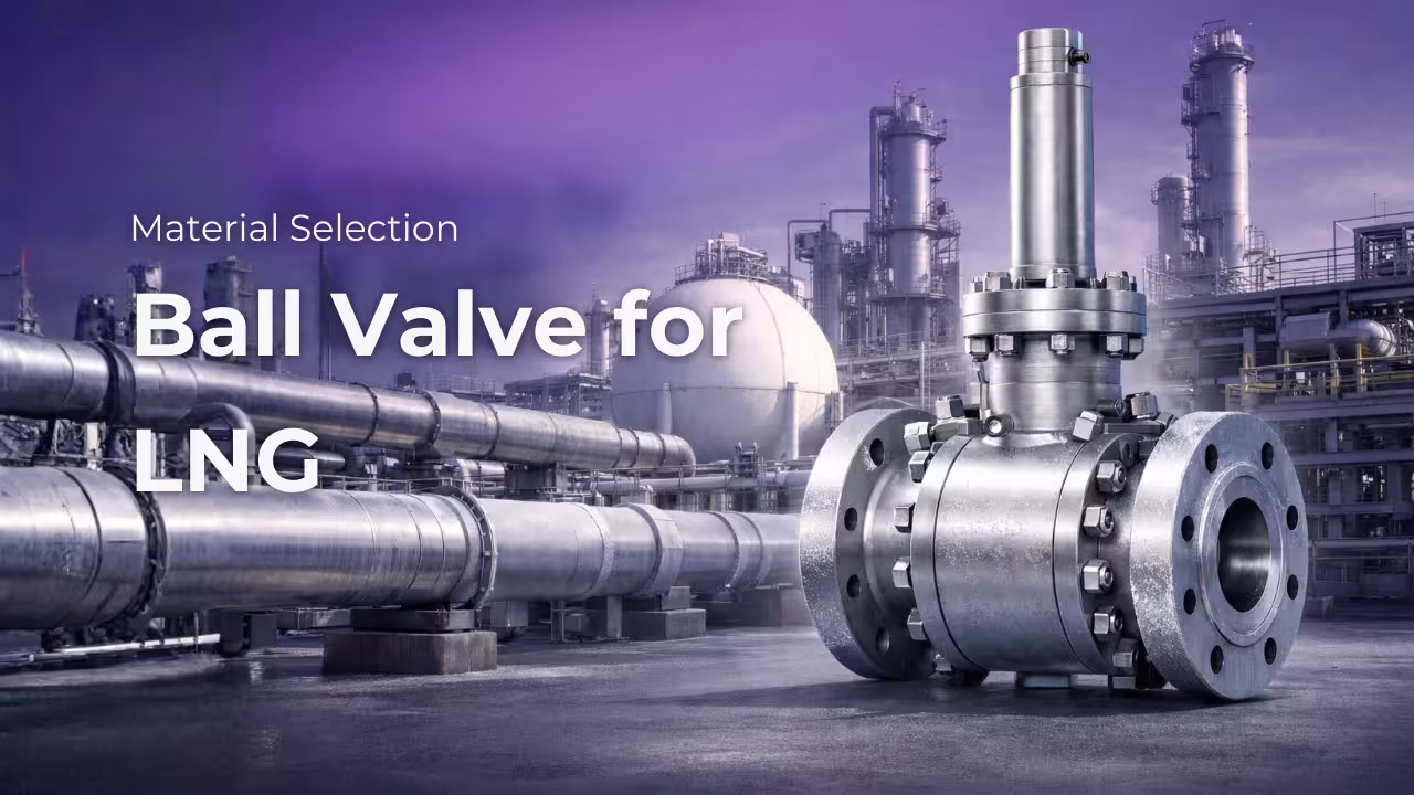 Ball Valve Material Selection for Cryogenic Service in LNG Oil and Gas Processing Applications