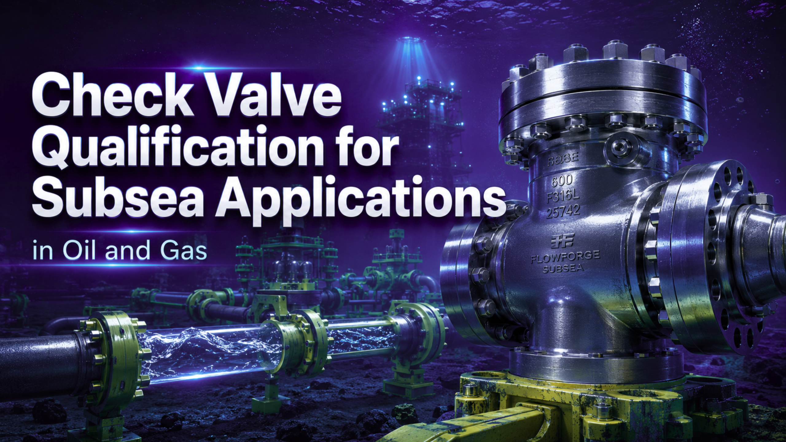 Check Valve Qualification for Subsea Manifold Applications in Deepwater Oil and Gas Fields