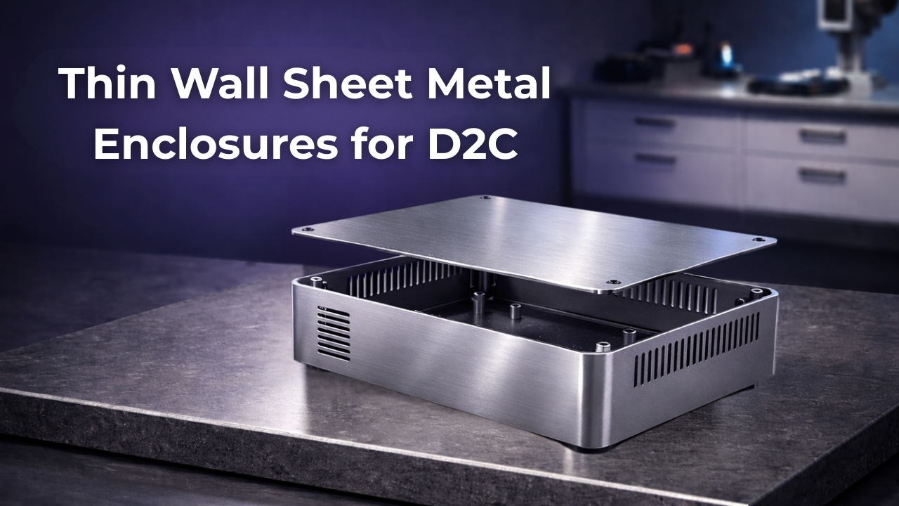 Flatness Control Challenges & Solutions in Thin Wall Sheet Metal Enclosures for D2C Products