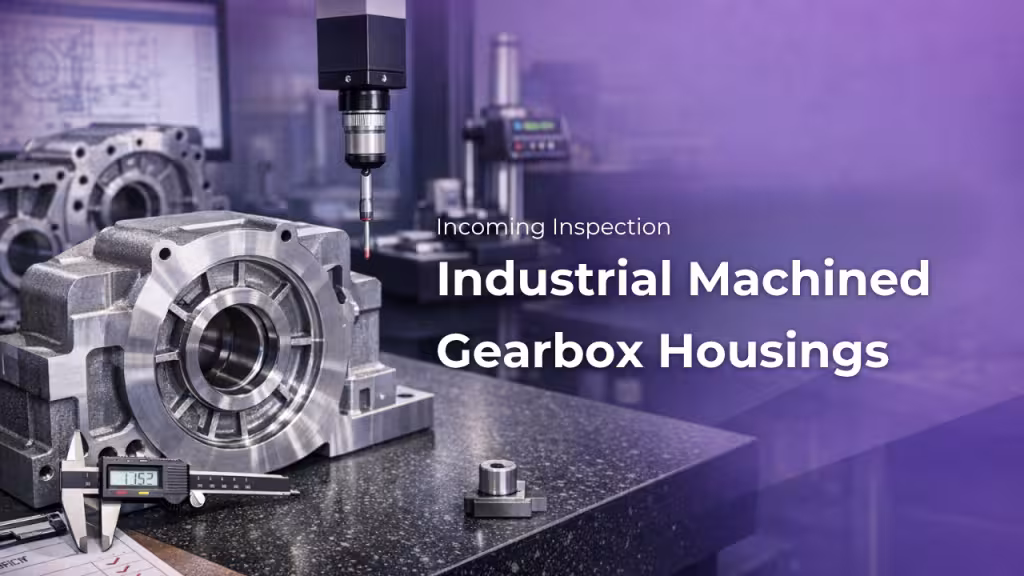 Incoming Inspection Protocols for Outsourced Machined Gearbox Housings in Industrial Equipment