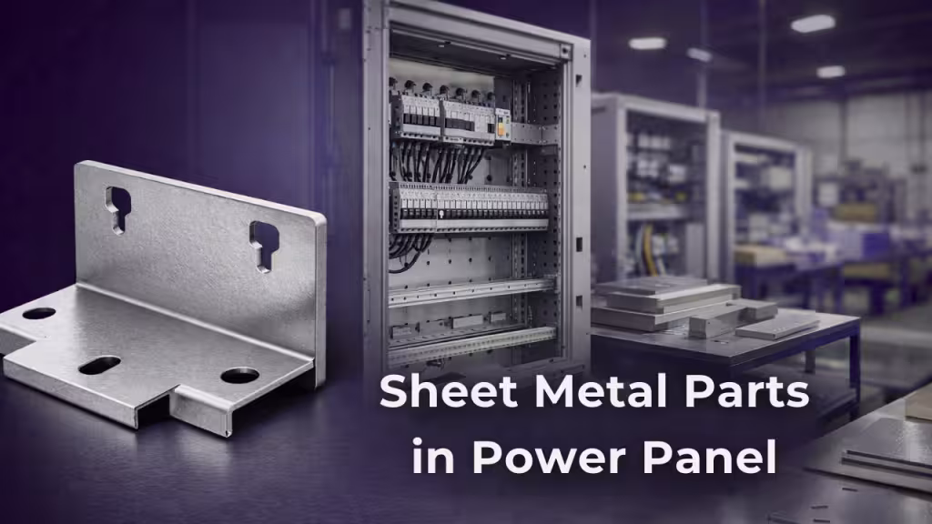 Should-Cost Breakdown for Laser Cut and Bent Sheet Metal Parts in Power Panel Manufacturing