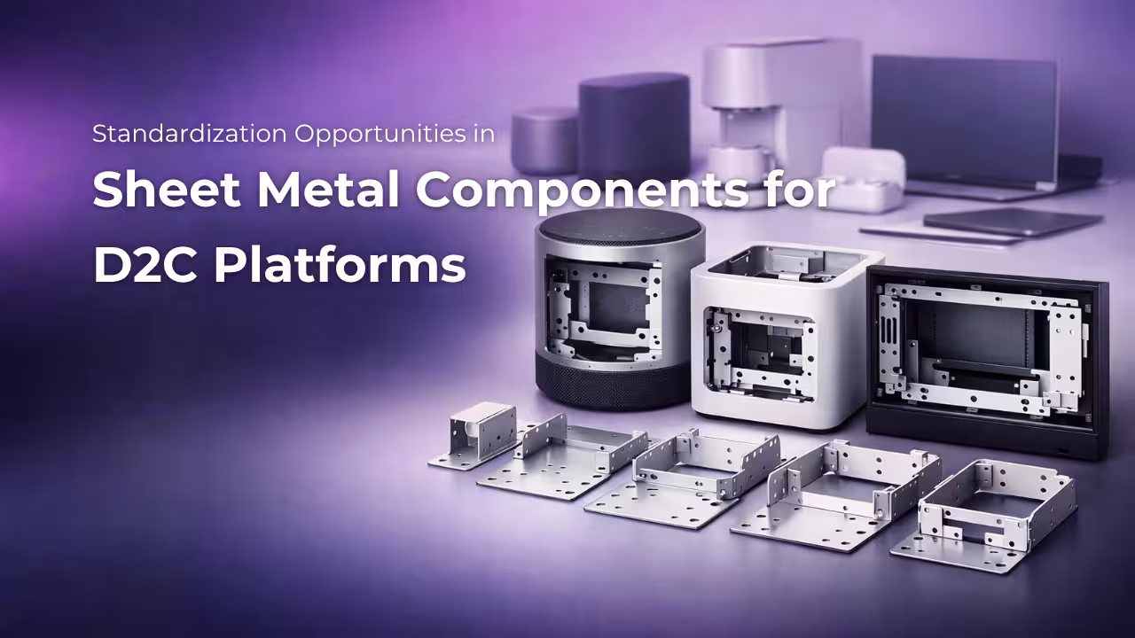 Standardization Opportunities in Sheet Metal Components for Multi-Product D2C Platforms