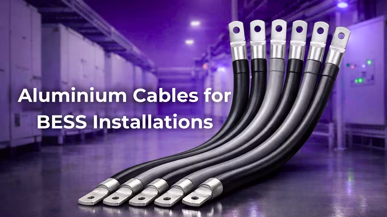 Thermal Performance Factors in Flexible Aluminium Cables for BESS Installations