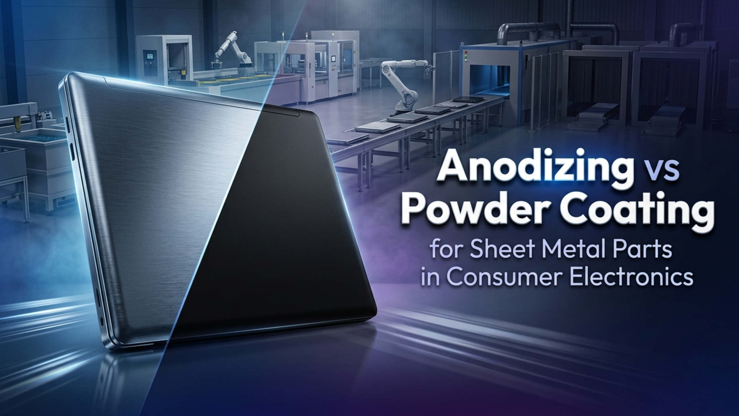 Anodizing vs Powder Coating Decision Guide for Sheet Metal Parts