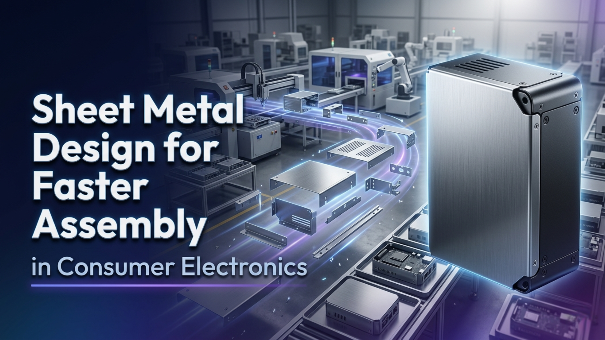 Optimizing Sheet Metal Design for Faster Assembly in Consumer Electronics Manufacturing