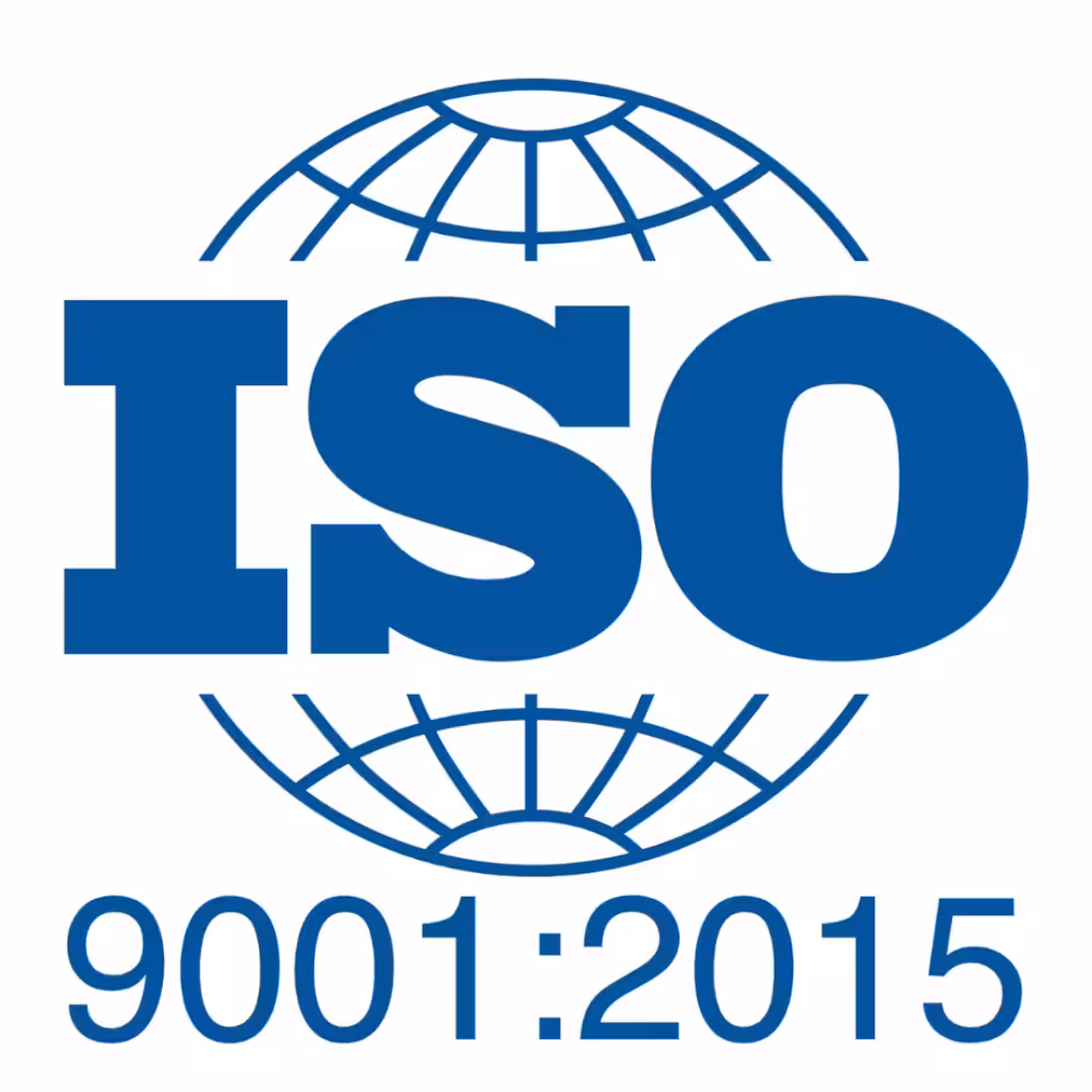 ISO 9001:2015 certification