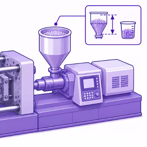 Hopper capacity per machine