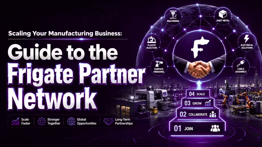 Scaling Your Manufacturing Business: Frigate's Partner Netwrok Guide