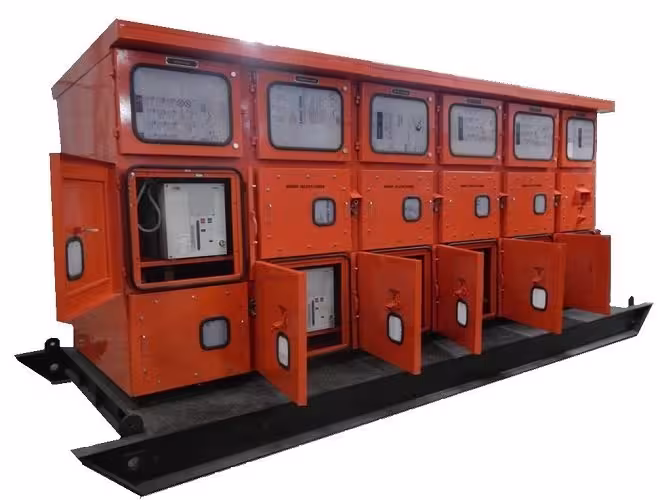 Skid-mounted control panels
